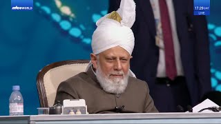 Emotional Moments  Jalsa Salana UK 2022  Tarana  Nazm Concluding Session Nazam  Islam Ahmadiyya [upl. by Martinson]