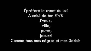 Kaaris  A lheure  LyricsParoles [upl. by Aekim]