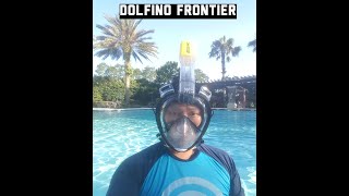 Product Review  Dolfino Frontier Full Face Snorkel Mask [upl. by Polik]