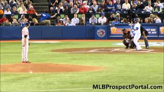 Kevin Gausman vs Jose Bautista [upl. by Areikahs630]