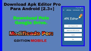 Download Apk Editor Para Android 23 [upl. by Moser927]