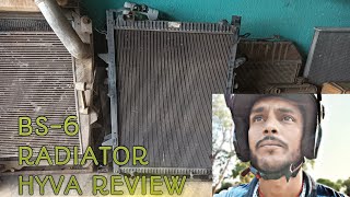 TATA BS6 RADIATOR HYVA REVIEW mini vlog 🔥💯 by Aditya yadav souravjoshivlogs7028 [upl. by Anah]