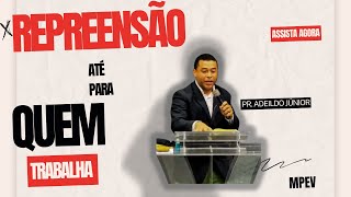 TEM REPREENSÃO ATÉ PARA IGREJA QUE TRABALHA [upl. by Cooperman]