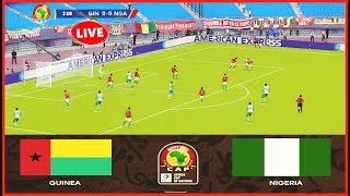 GUINEABISSAU vs NIGERIA  AFRICA CUP OF NATIONS 2022  AFCON GAMEPLAY [upl. by Massingill376]