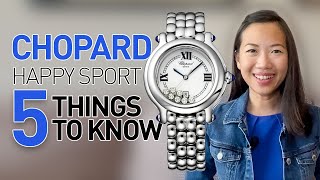 CHOPARD Happy Sport  Five Things To Know [upl. by Halimak651]