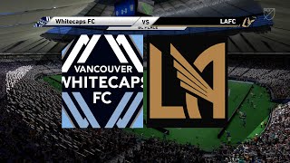 WHITECAPS vs LAFC  MLS  FC 25 [upl. by Nyladnohr]