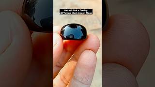 Natural old Yemeni Black Aqeeq  Natural black Agate Stone [upl. by Medea]