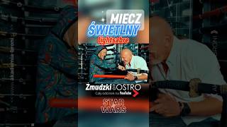 Miecz świetlny lightsabre szermierka mieczem starwars gwiezdne wojny [upl. by Id]