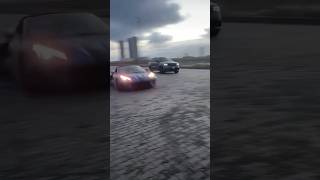 C8 CRASHES into Challenger In Nigeria race c8 trackhawk Mopar chevy fyp shorts [upl. by Kraska]