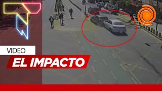 VIDEO EXCLUSIVO así empezó el brutal choque en la Chacabuco [upl. by Yddur516]