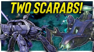 We made TWO SCARABS in Halo Wars 1 [upl. by Ekusoyr]