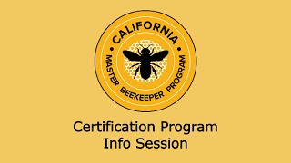 CAMBP Certification Program Info Session 71024 [upl. by Llywellyn]