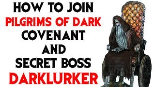 Dark Souls 2 How to Join Pilgrims of Dark Covenant and Find Secret Darklurker Boss [upl. by Relyuc]