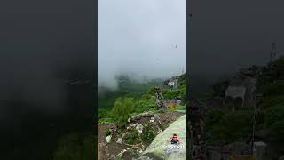 Girnar Mountain Monsoon Season Tracking View  Girnar Live Darshan travel [upl. by Laspisa]