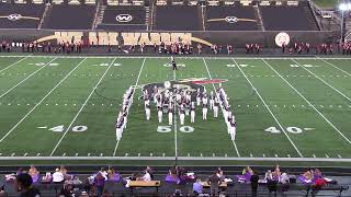 Champion Marching Thunder at Warren G Harding Band Night 2023 [upl. by Erodeht]