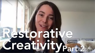 Whats a restorative yoga sequence for creativity [upl. by Carolle]