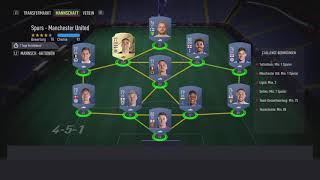 FIFA 22  MARQUEE MATCHUPS  SPURS V MANCHESTER UNITED  SBC  SOLUTION [upl. by Joye]