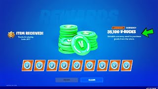 SECRET CODE To Get FREE VBUCKS in Fortnite Chapter 4  How To Get Free VBucks 2023 Glitch [upl. by Howlan]