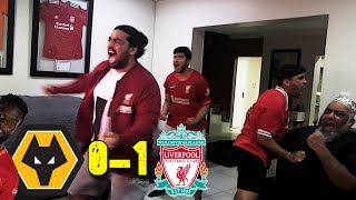 WOLVES vs LIVERPOOL 01 LIVE FAN REACTION DIVOCK ORIGI TO THE RESCUE AGAIN [upl. by Amalee]