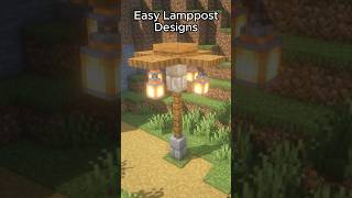 Easy Minecraft Lampposts shorts [upl. by Meadows693]