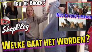 SpijkerBroek SHOPPEN in het Dorp Laatste keer KITTENS op de fotoVanavond gaat eerste weg 🇳🇱 3489B [upl. by Nicolai]