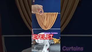 Tutorial curtains Eyelet [upl. by Nennarb]