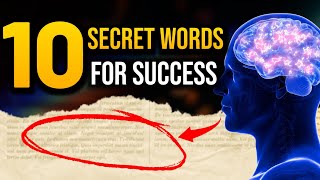 10 Secret Words for Success  10 ரகசிய வார்த்தைகள்  Tamil [upl. by Bigford]