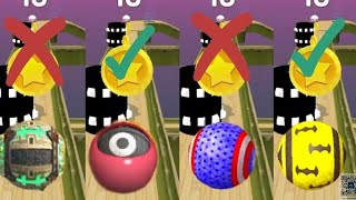 Going Balls 😎 Super Speed Run Game play  Android Game 1Ball Challenge Max Levels Gaming Pa [upl. by Anitel77]