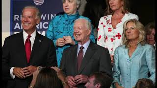 President Jimmy Carter and Rosalynn Carter at the Democratic National Convention [upl. by Shaylah]