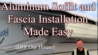 StepbyStep Guide to Installing Aluminum Soffit and Fascia [upl. by Richie942]