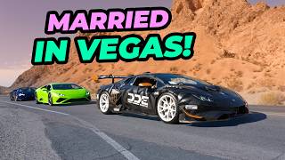 We Rented the DDE Lambo And Got Married in Vegas [upl. by Massimiliano]