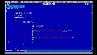 665 WAP to use three while nested loop print numbers after each interation and message after loop [upl. by Ocirema12]