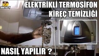 Elektrikli termosifon kireç temizliği nasıl yapılır [upl. by Ankney473]