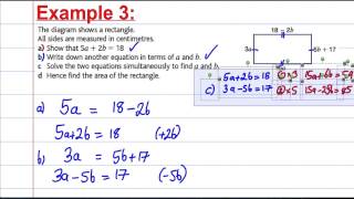 GCSE Maths Revision  Solving simultaneous equations in context 2 [upl. by Jaco456]