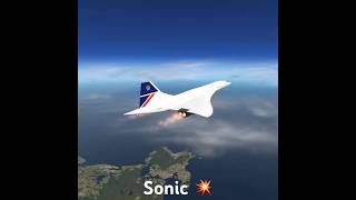 Concorde  Sonic BOOM 💥 [upl. by Aneeles]