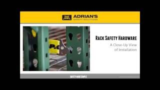 Adrians Rack Safety Hardware Installation [upl. by Olsson]