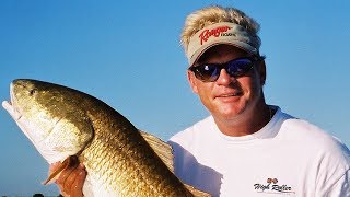 Red Fishing in Florida Topwater Blowups on the Indian River Lagoon [upl. by Anitsud]