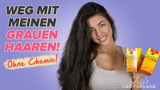 Ich töne meine GRAUEN Haare — OHNE CHEMIE [upl. by Ogren]