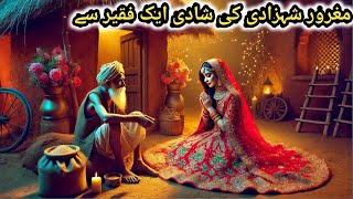 Maghroor Shahzadi Ki Faqeer Se Shadi  Ghamandi Rajakumhari Ki Faqir Se Shadiaifairy talesIslamic [upl. by Ruhtracam]