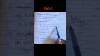 Mechanism of Anti Markovnikov Rule organicreaction chemistry science [upl. by Petras]