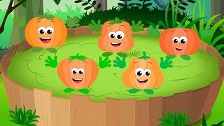 Five Little Pumpkins  Nursery Rhymes For Toddlers  Cartoon Videos For Children by Kids Tv [upl. by Unity]