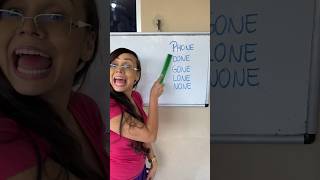 how to pronounce words end with one👩🏻‍🏫🤩🥰👏🏻 funnymoments trending shortsindia funny [upl. by Nancy816]