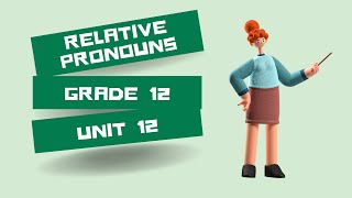 Relative pronouns  Relative pronouns and relative adverbs [upl. by Yhcir]