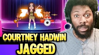 Courtney Hadwin  Jagged Official Animated Music Video REACTION VIDEO [upl. by Midge694]