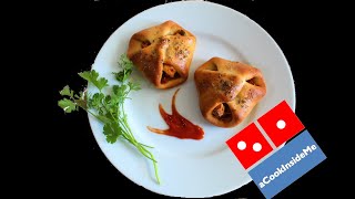 Veg Zingy Parcel  Dominos Style Paneer Parcel Recipe  without Oven  ओव्हनशिवाय बनवा झिंगी पार्सल [upl. by Salahi]