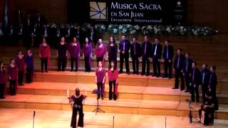 Mordecai Seter A woman of Valor Moran Singers Ensemble Israel Música Sacra en San Juan 2012 [upl. by Yawnoc]