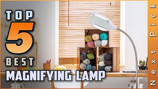 Top 5 Best Magnifying Lamps Review in 2024 [upl. by Hadsall]