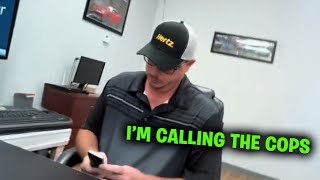 Hertz Calls Cops On Customer For Driving 25k Miles [upl. by Eenolem701]