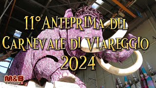 Carnevale di Viareggio 202411°Anteprima del Carnevale di Viareggio 2024 [upl. by Kore]