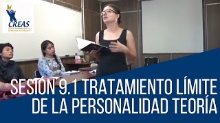 Sesión 91Trastorno límite de la personalidad Teoría [upl. by Alegre951]